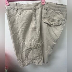 Men’s Tommy Bahamas Silk Khaki Cargo Shorts Size 42